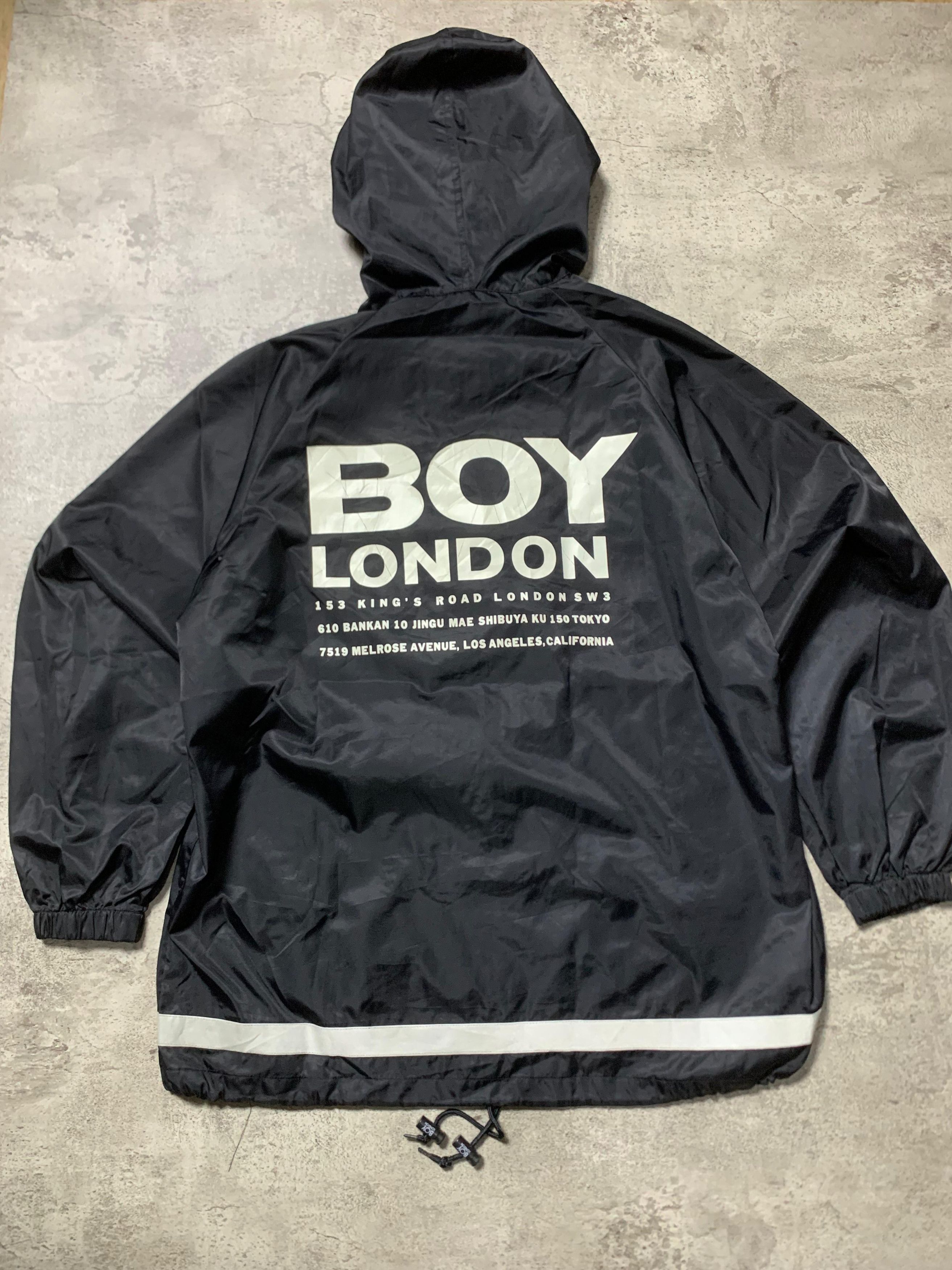 Boy London 2000s Boy London - Black Jacket Big Logo Rare Boy London Size US L / EU 52-54 / 3 - 1 Thumbnail