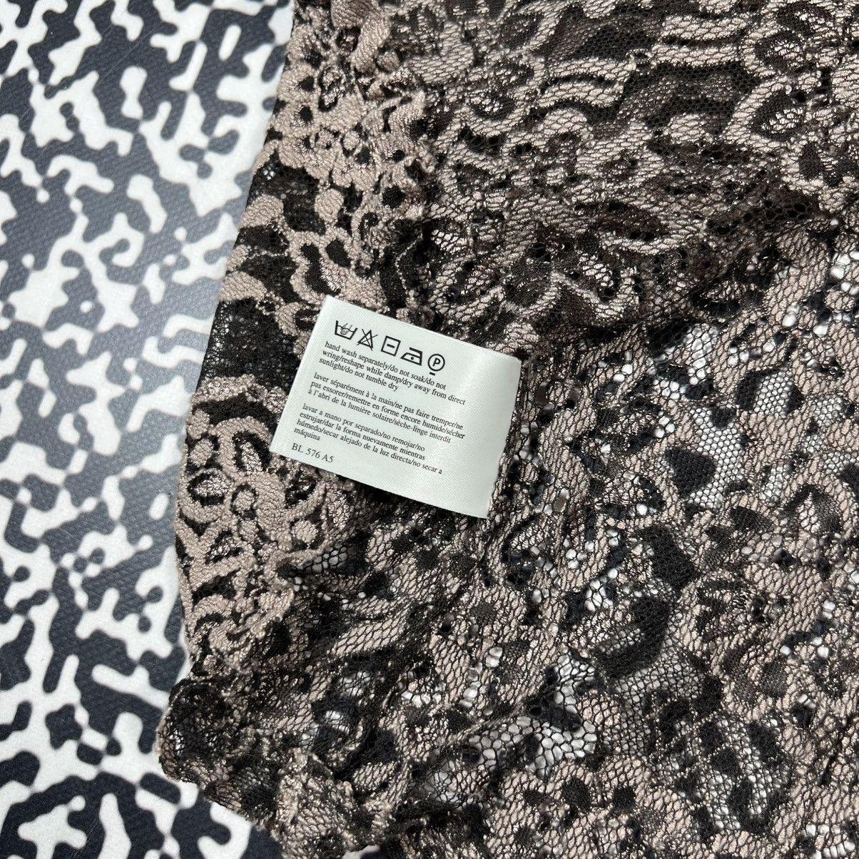 Laura Ashley Vintage Y2K Laura Ashley Floral Mesh Retro Sexy Catdigan Size XL / US 12-14 / IT 48-50 - 16 Thumbnail