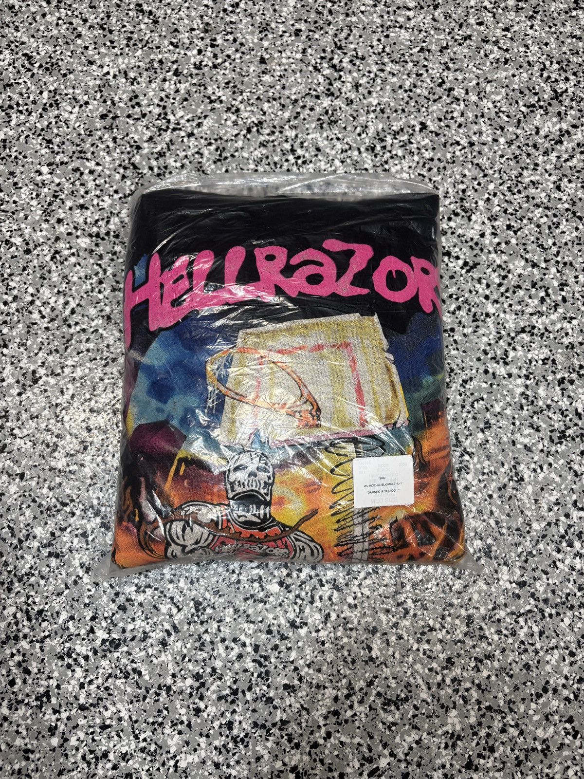 Warren Lotas 2022 Warren Lotas HELLRAZORS “Damned If You Do” Hoodie Sz XL Size US XL / EU 56 / 4 - 4 Thumbnail