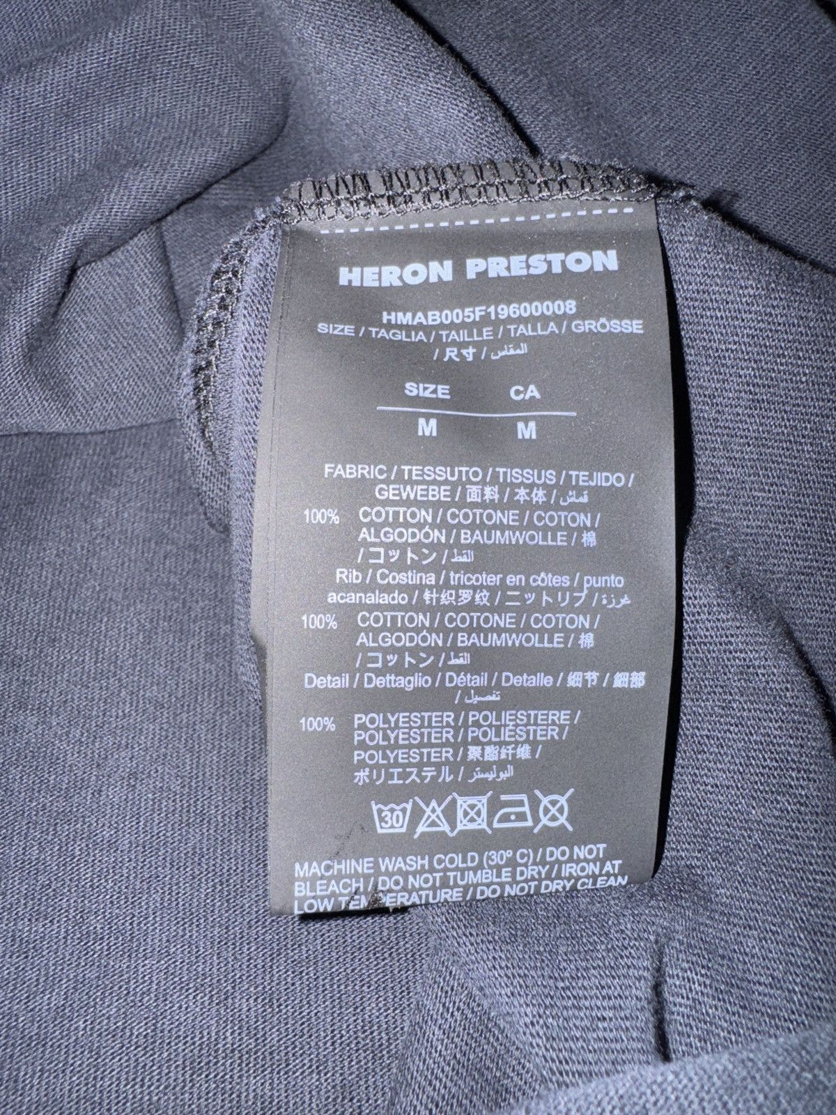 Heron Preston Heron Preston Bird Long Sleeve T-Shirt Size US M / EU 48-50 / 2 - 5 Thumbnail