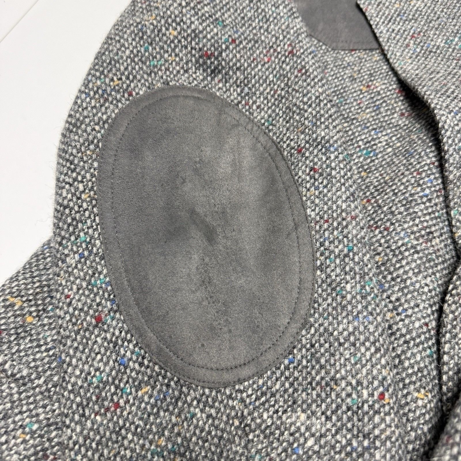 Pendleton Vintage Pendleton Tweed Wool Blazer Sport Coat Mens 44 Gray Size 44R - 7 Thumbnail