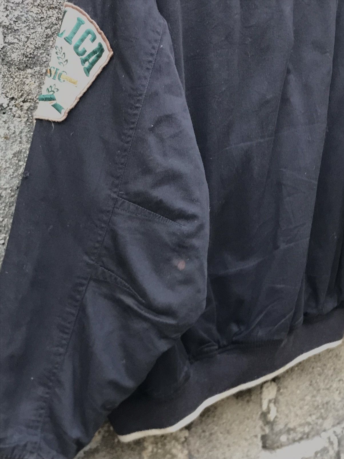Japanese Brand ⚡️Vintage Practstudio Distressted Bomber Jacket Size US M / EU 48-50 / 2 - 16 Thumbnail