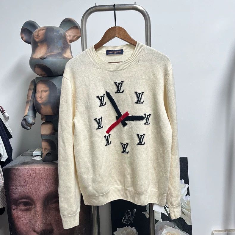 Louis Vuitton Louis Vuitton Clock knit sweater 2504-Nextarrow Size US L / EU 52-54 / 3 - 1 Thumbnail
