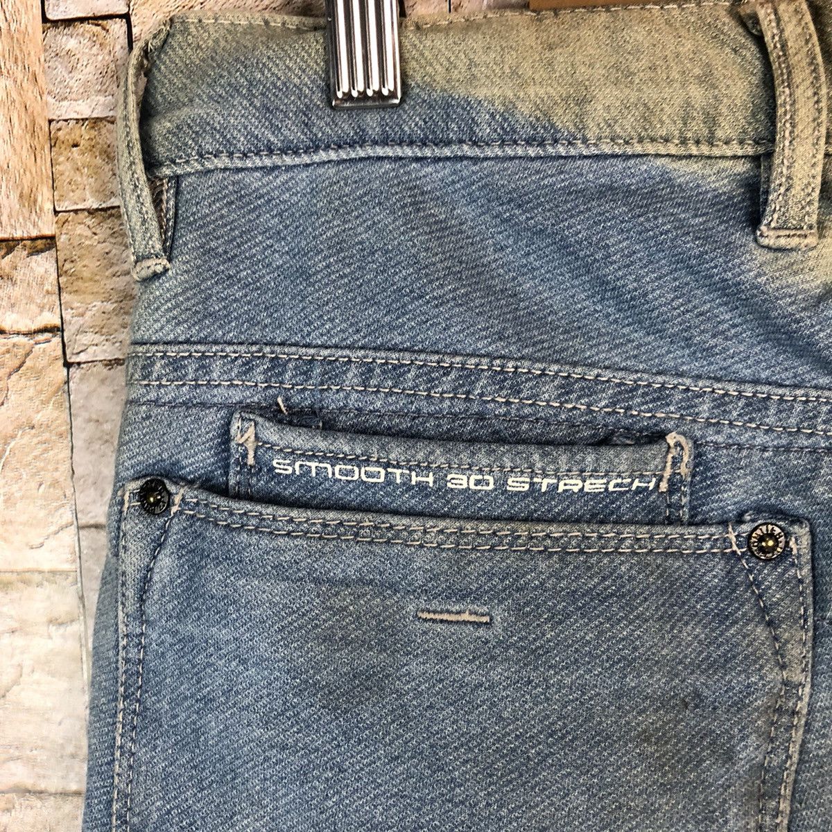 Japanese Brand Iz Frontier Blue Cargo Multipocket Pants #A968 Size US 32 / EU 48 - 23 Thumbnail