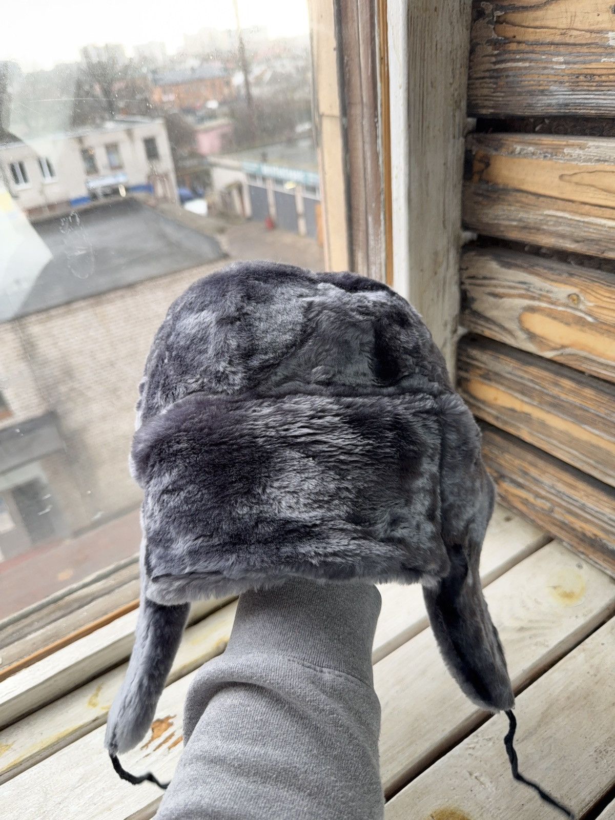 Vintage Vintage 70s USSR Military Trapper hat Ushanka Opium Rare Size ONE SIZE - 8 Thumbnail