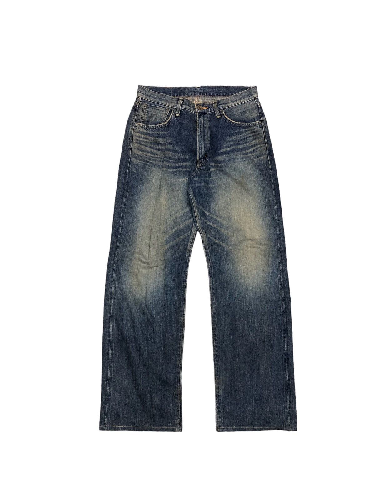Edwin BAGGY WIDE LEG RUSTY BLUE SELVEDGE DENIM Size US 30 / EU 46 - 1 Thumbnail