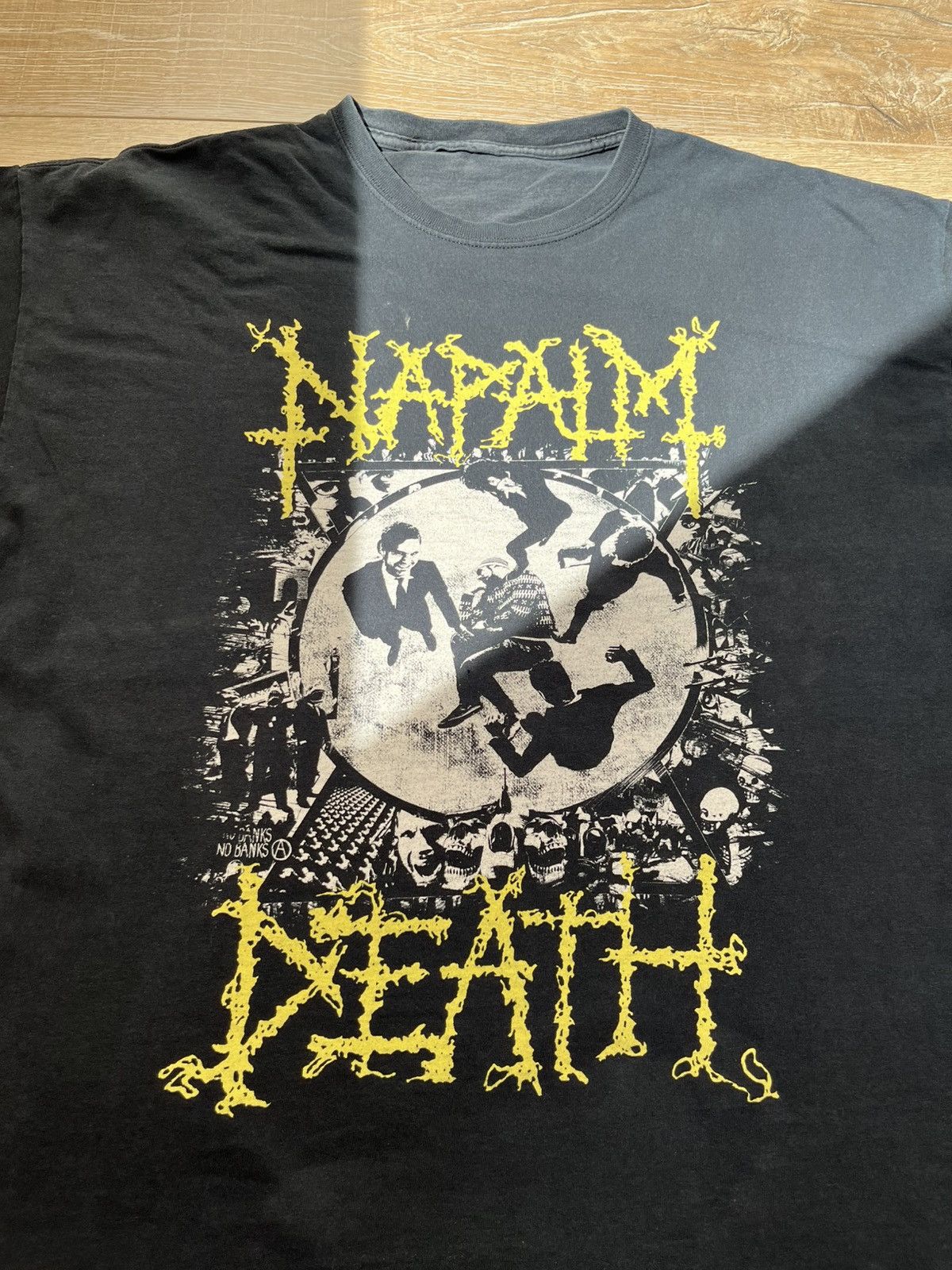 Band Tees VINTAGE NAPALM DEATH T-SHIRT 00S Size US XL / EU 56 / 4 - 2 Thumbnail