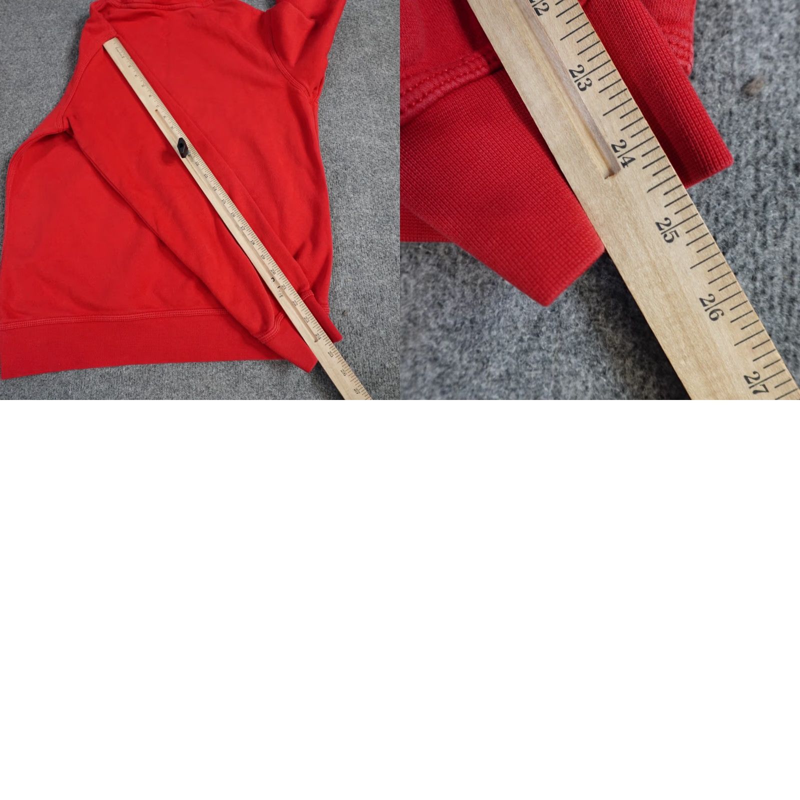 Nike VINTAGE Nike Mens Hoodie Regular M Red Embroidered Swoosh Tag Y2K Blues? Size US M / EU 48-50 / 2 - 9 Thumbnail