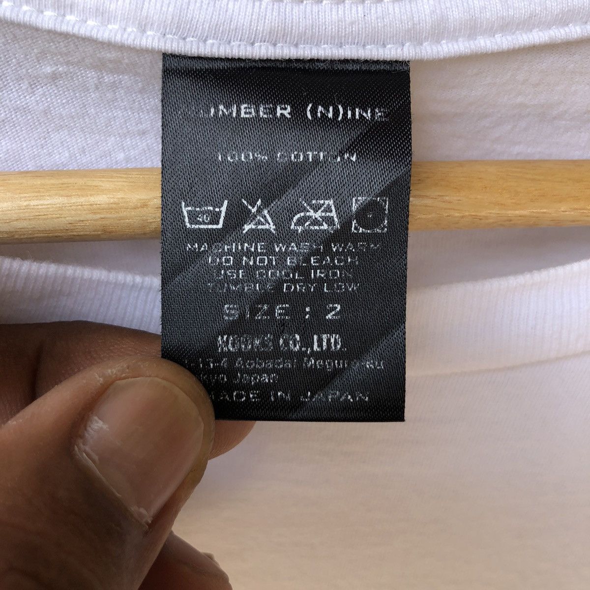 Number (N)ine 🔥Rare🔥 Number Nine Made in Japan Tshirt Size US M / EU 48-50 / 2 - 4 Thumbnail