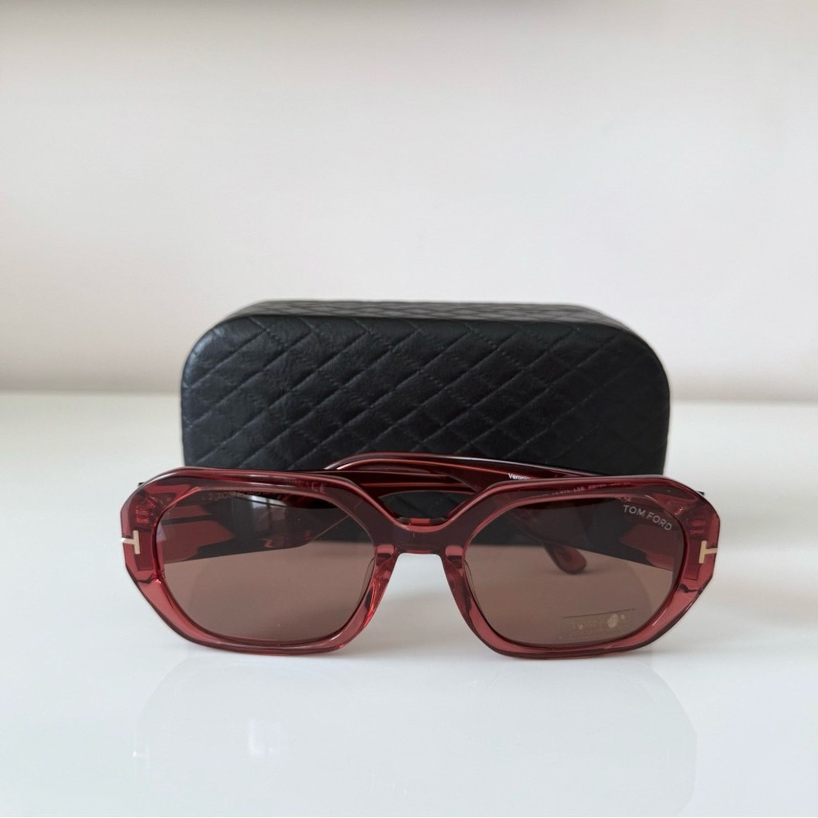 Tom Ford NEW!!! Tom Ford sunglasses Veronique-02 TF917 72E Authentic Size ONE SIZE - 7 Thumbnail