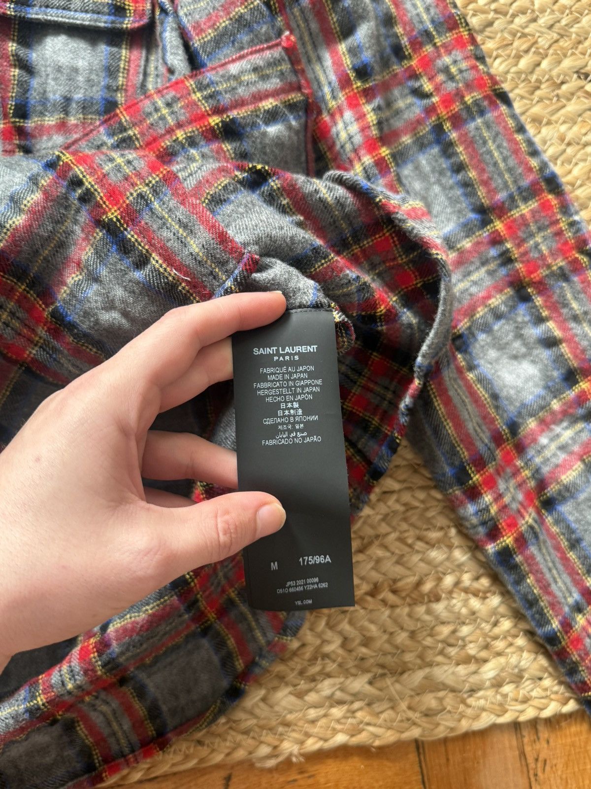 Saint Laurent Paris Western Flannel Size US M / EU 48-50 / 2 - 3 Thumbnail