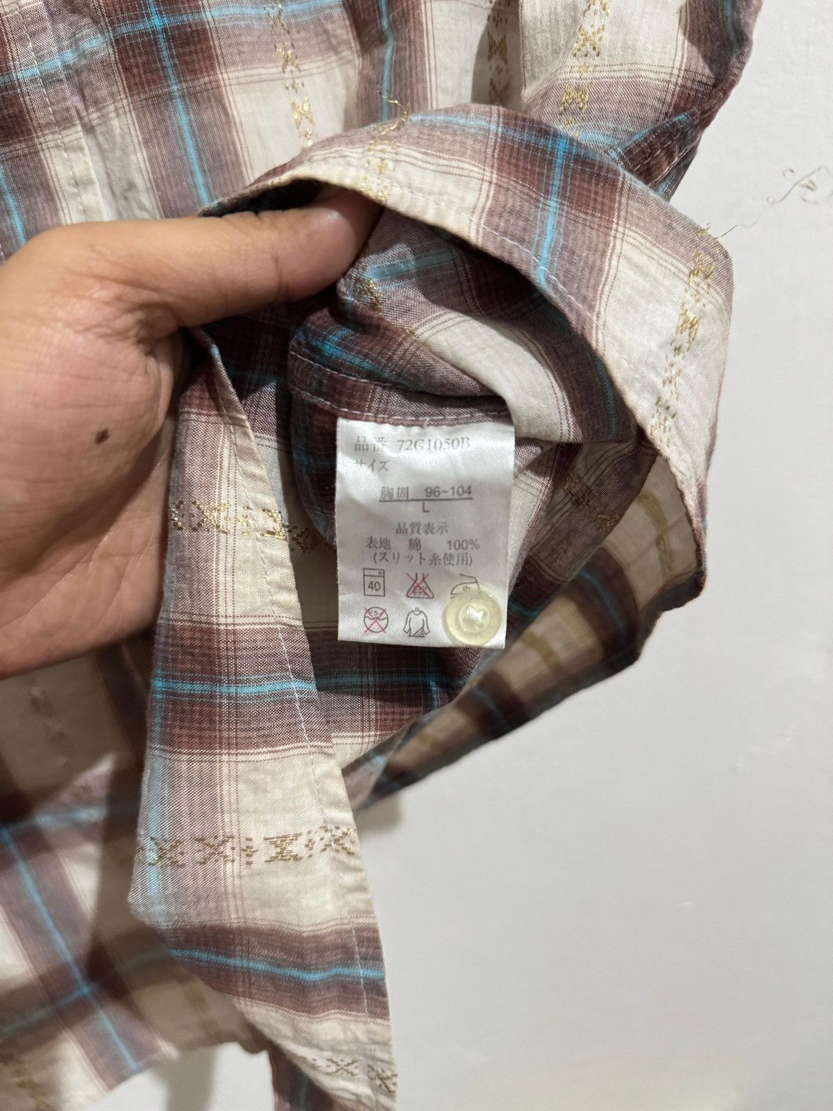 Hysteric Glamour × If Six Was Nine × Japanese Brand Y2k Gotcha ifsixwasnine button shirt Size US L / EU 52-54 / 3 - 7 Thumbnail