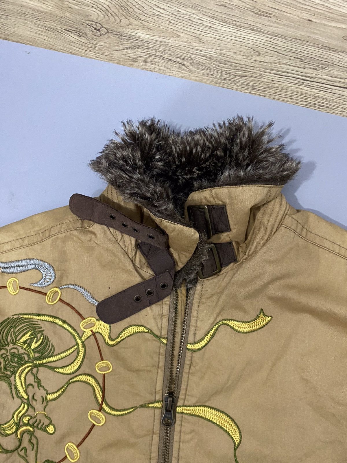 Eternal 💥Embroidery💥Eternal Fur Faux Jacket Size US L / EU 52-54 / 3 - 8 Thumbnail