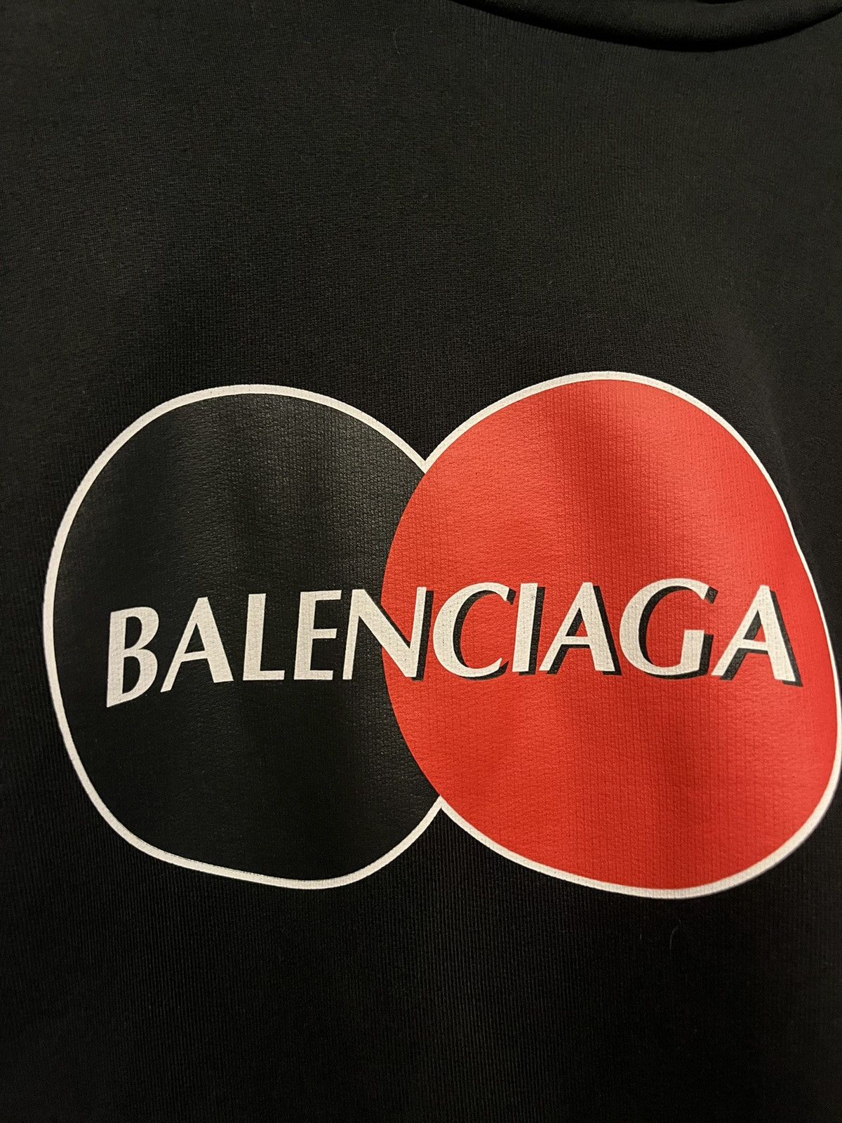 Balenciaga Mastercard Logo Oversized Hoodie SS20 Size US M / EU 48-50 / 2 - 4 Thumbnail