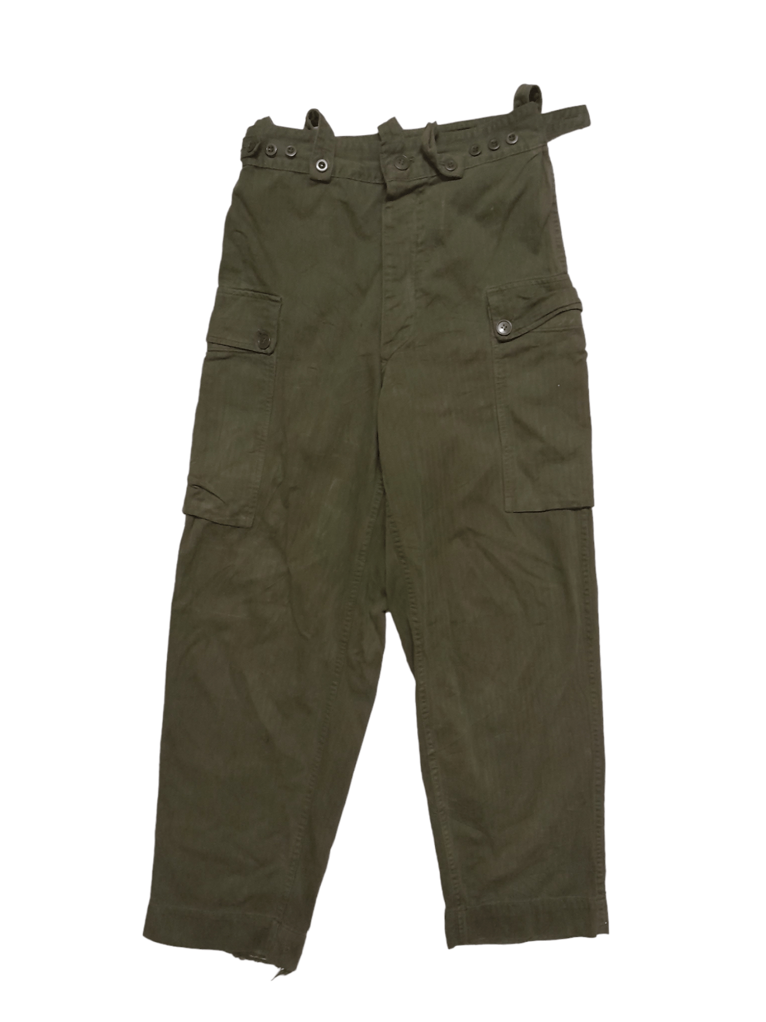 Vintage KL BAWI 1968 Herringbone Trouser (S162) Size US 28 / EU 44 - 1 Thumbnail
