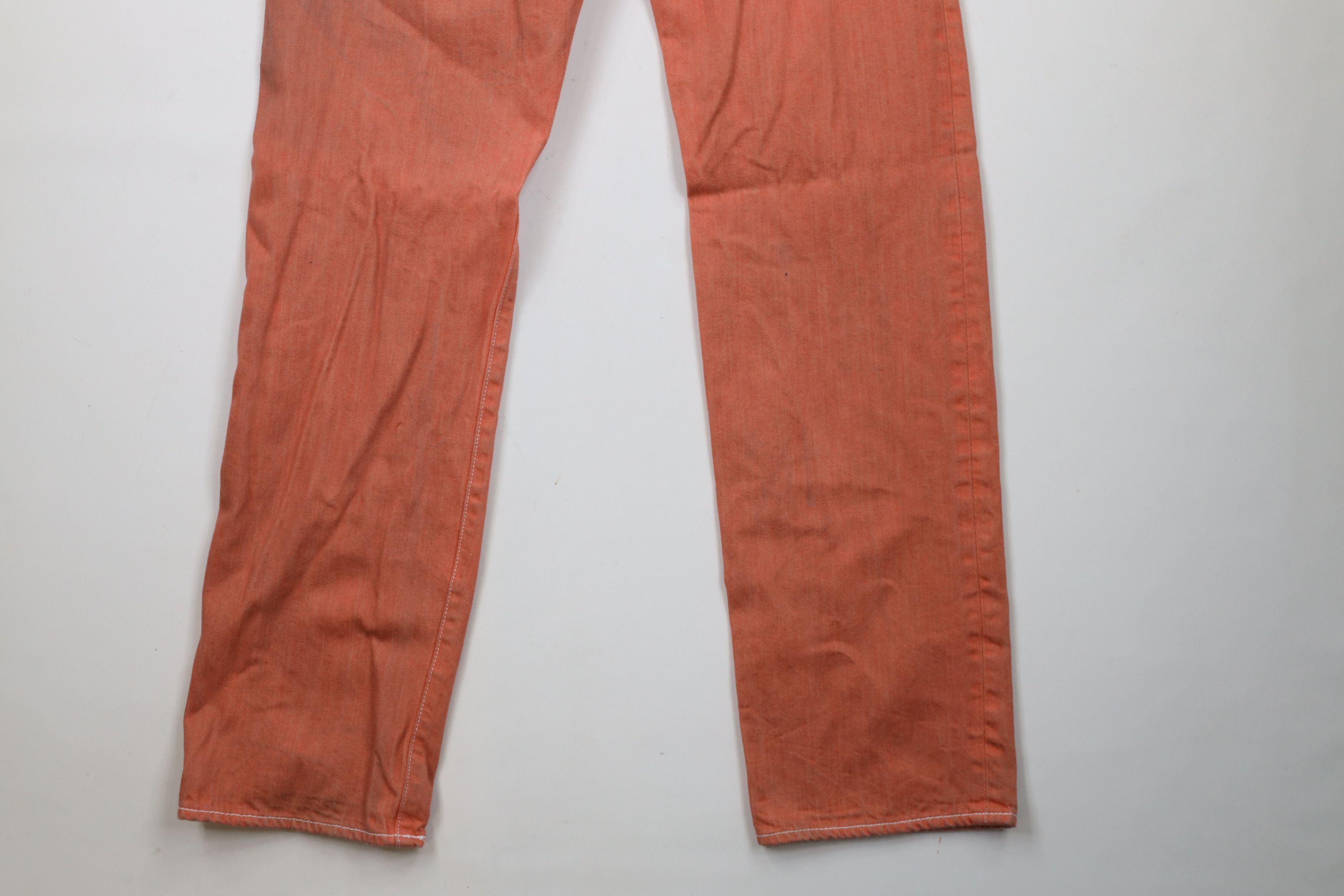 Levi's × Vintage Vintage Y2K Levis 501xx Fly Original Straight Leg Jeans Size US 32 / EU 48 - 13 Thumbnail