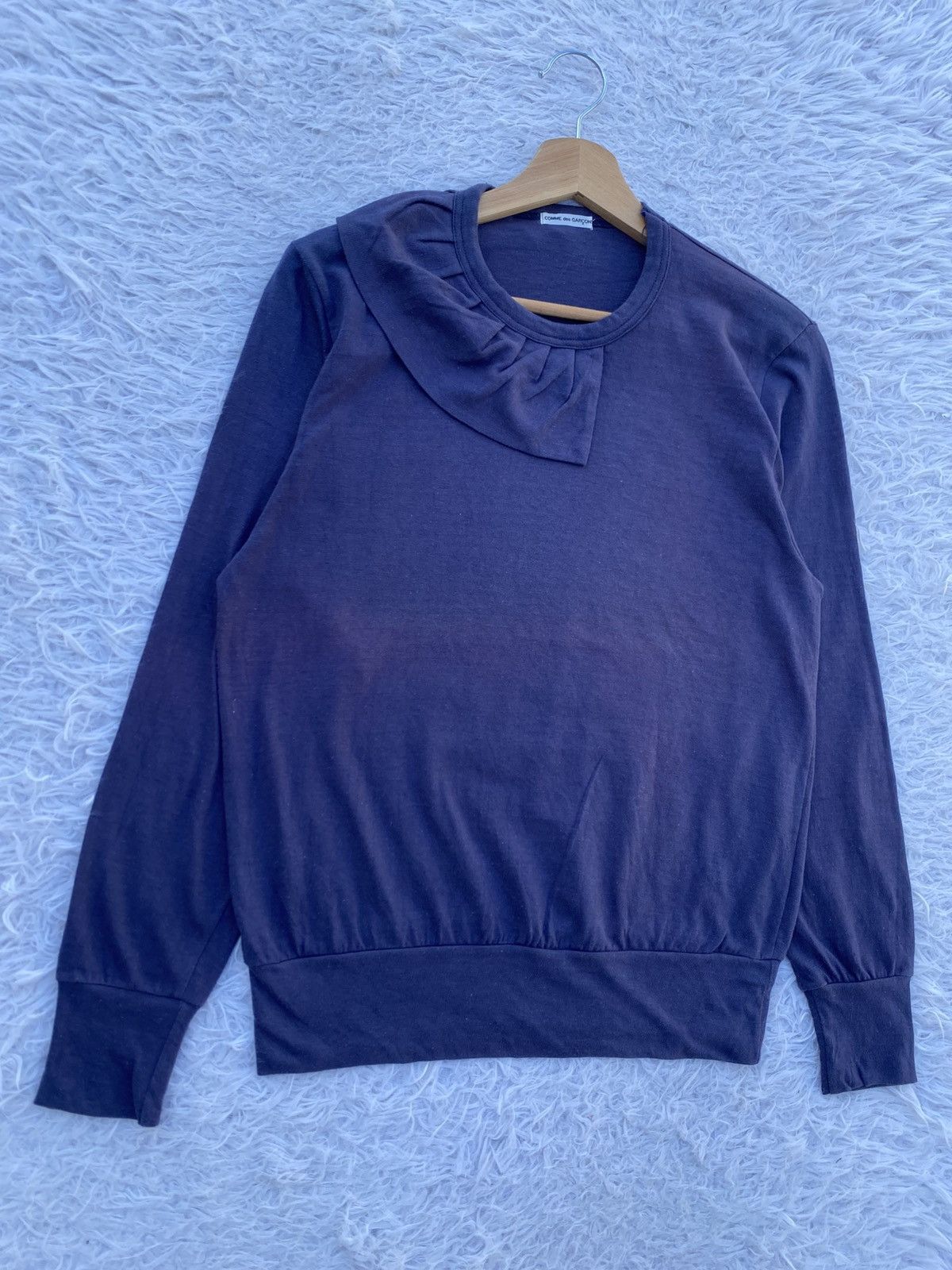 Comme des Garcons Rare Vintage 80s Comme Des Garcons Longsleeve Women Top Size S / US 4 / IT 40 - 2 Thumbnail