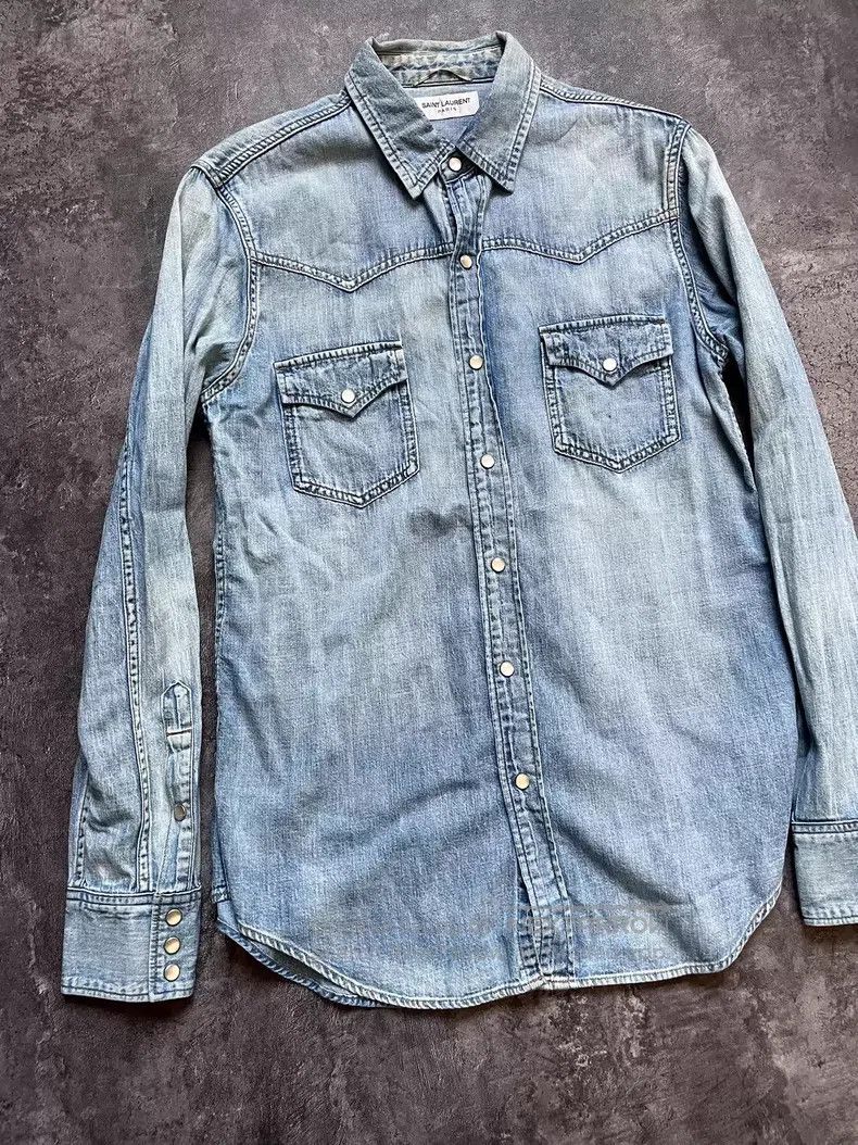Saint Laurent Paris #REF! Size US M / EU 48-50 / 2 - 2 Thumbnail