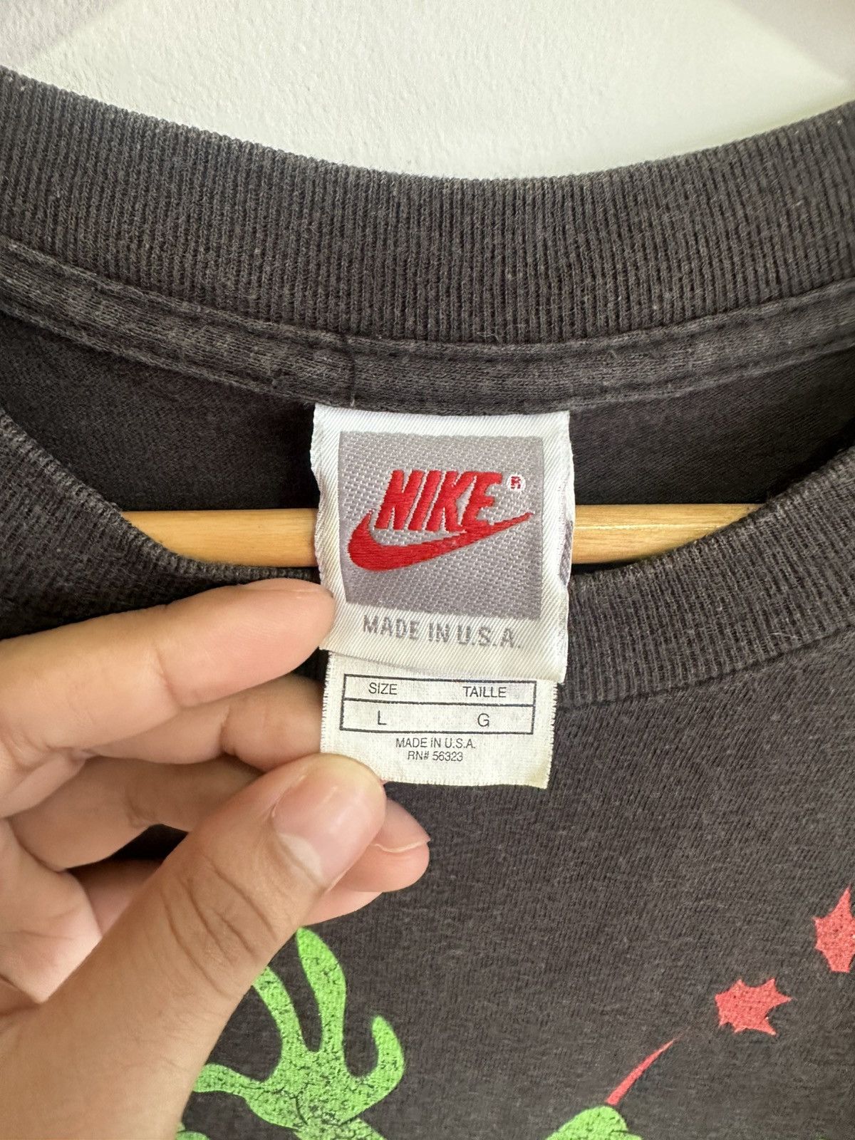 Nike × Vintage × Warner Bros Vintage 90’s Nike Spacejam The Scream Team USA Jordan NBA Size US L / EU 52-54 / 3 - 4 Thumbnail