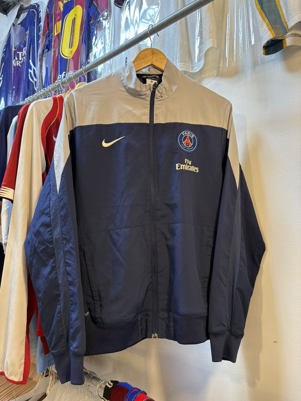 Nike Vintage Y2K Paris Saint-Germain Tracksuit Size US M / EU 48-50 / 2 - 1 Thumbnail