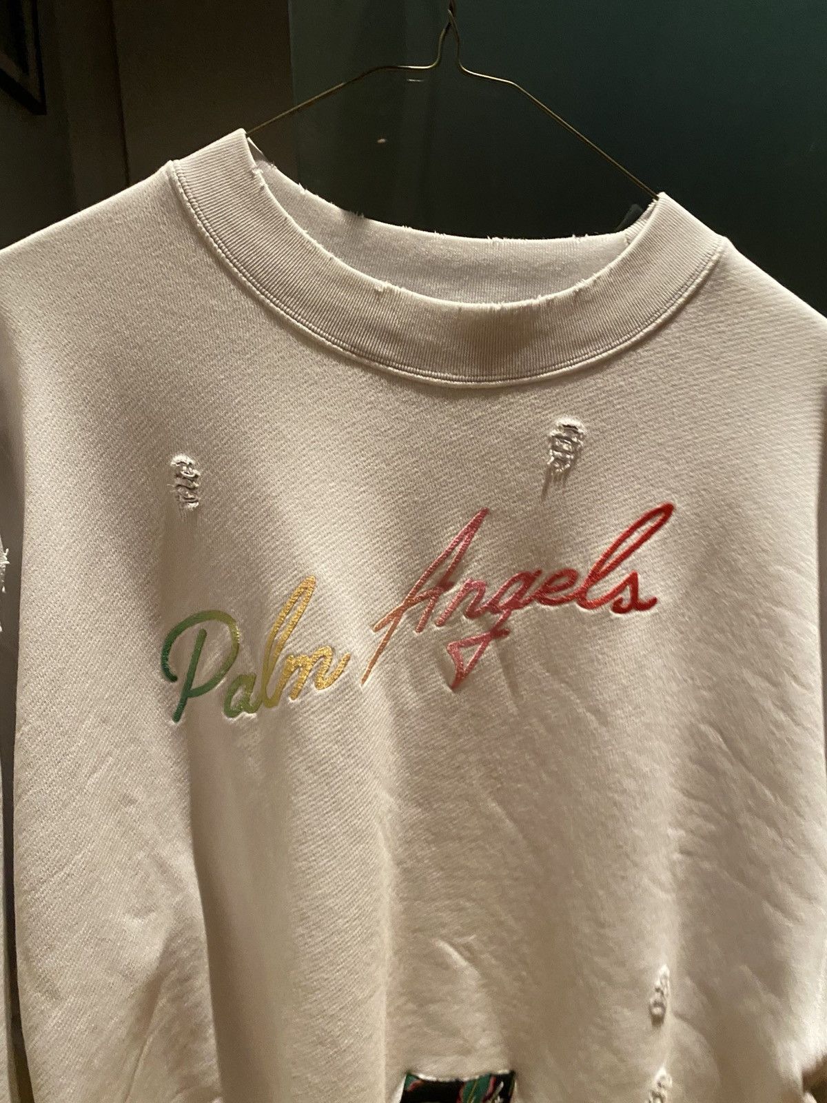 Palm Angels Palm Angels x Miami logo multicolor Crewneck Size US M / EU 48-50 / 2 - 2 Thumbnail