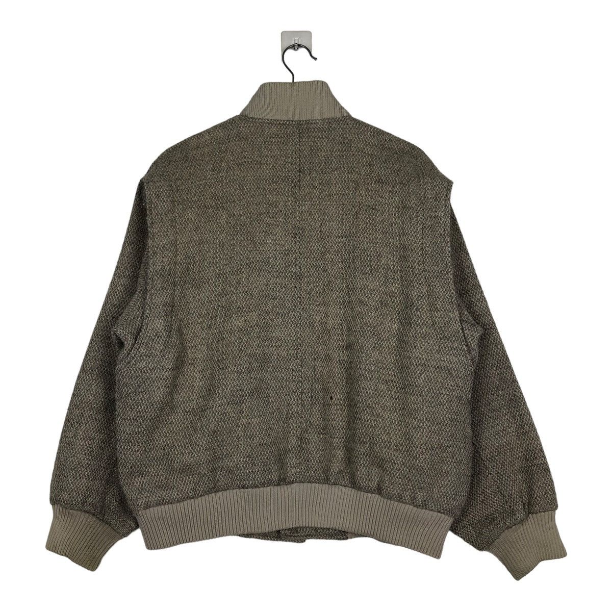 Vintage 🔥VINTAGE WOOL BOMBER JACKET HERRINGBONE WOODHOUSE JAPAN Size US M / EU 48-50 / 2 - 8 Thumbnail