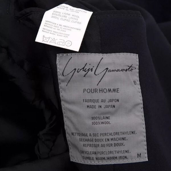 Yohji Yamamoto Yohji Yamamoto 1980s four-pocket wool jacket Size US M / EU 48-50 / 2 - 7 Thumbnail