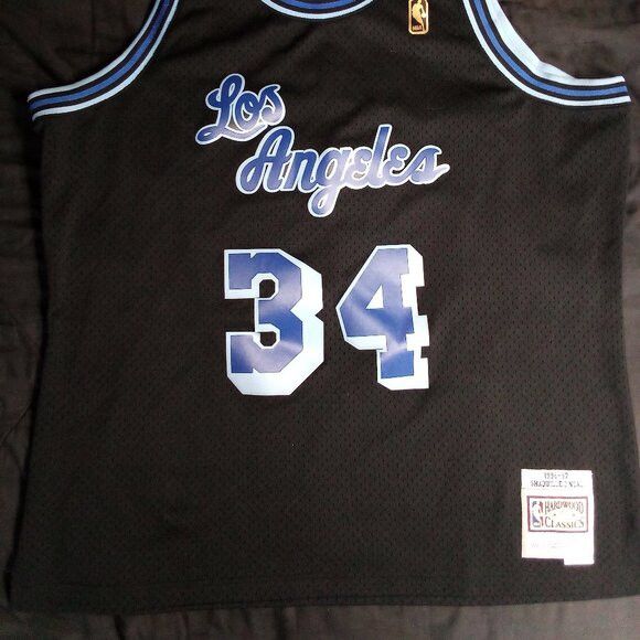 Mitchell & Ness DS Mitchell Ness Los Angeles Lakers Shaquille O'Neal Jersey Size US XXL / EU 58 / 5 - 3 Thumbnail