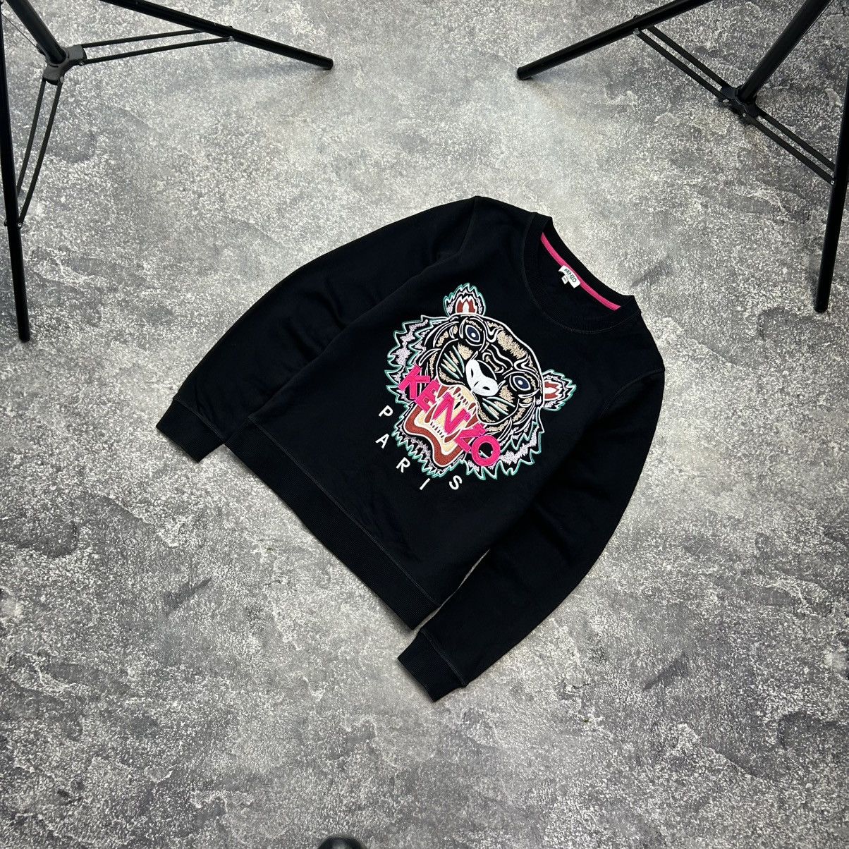 Kenzo Luxury Kenzo Paris big logo Streetwear Designer sweatshirt Size M / US 6-8 / IT 42-44 - 1 Thumbnail