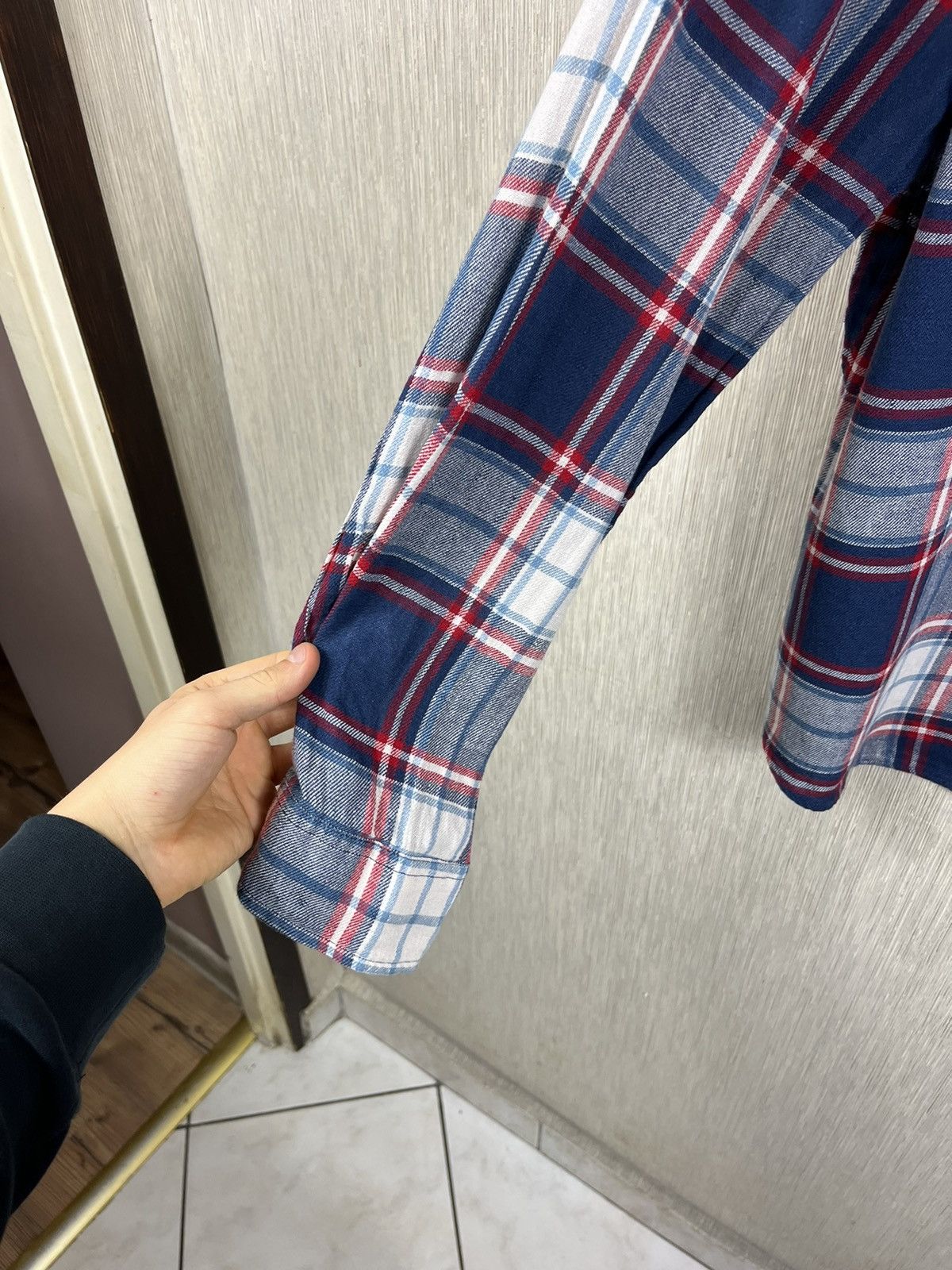 Denim & Supply Ralph Lauren × Flannel × Ralph Lauren Ralph Lauren denim& supply linen flannel checked plaid shirt Size US XL / EU 56 / 4 - 12 Thumbnail