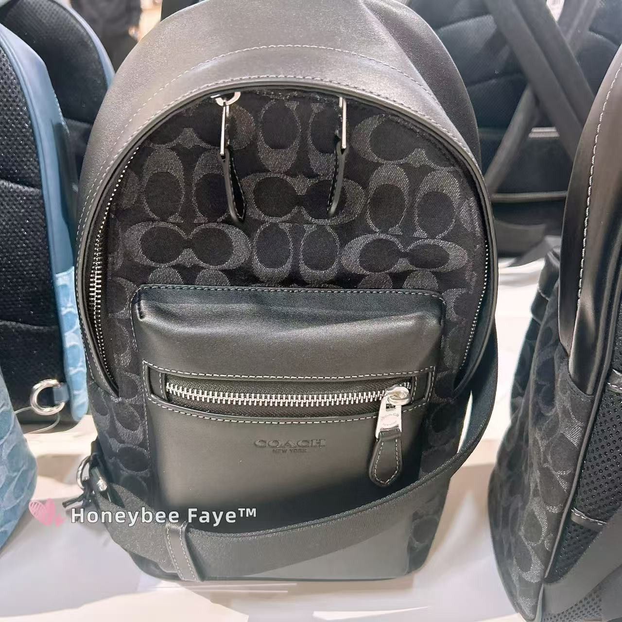 Coach West Pack In Signature Denim CDC50 Size ONE SIZE - 1 Thumbnail