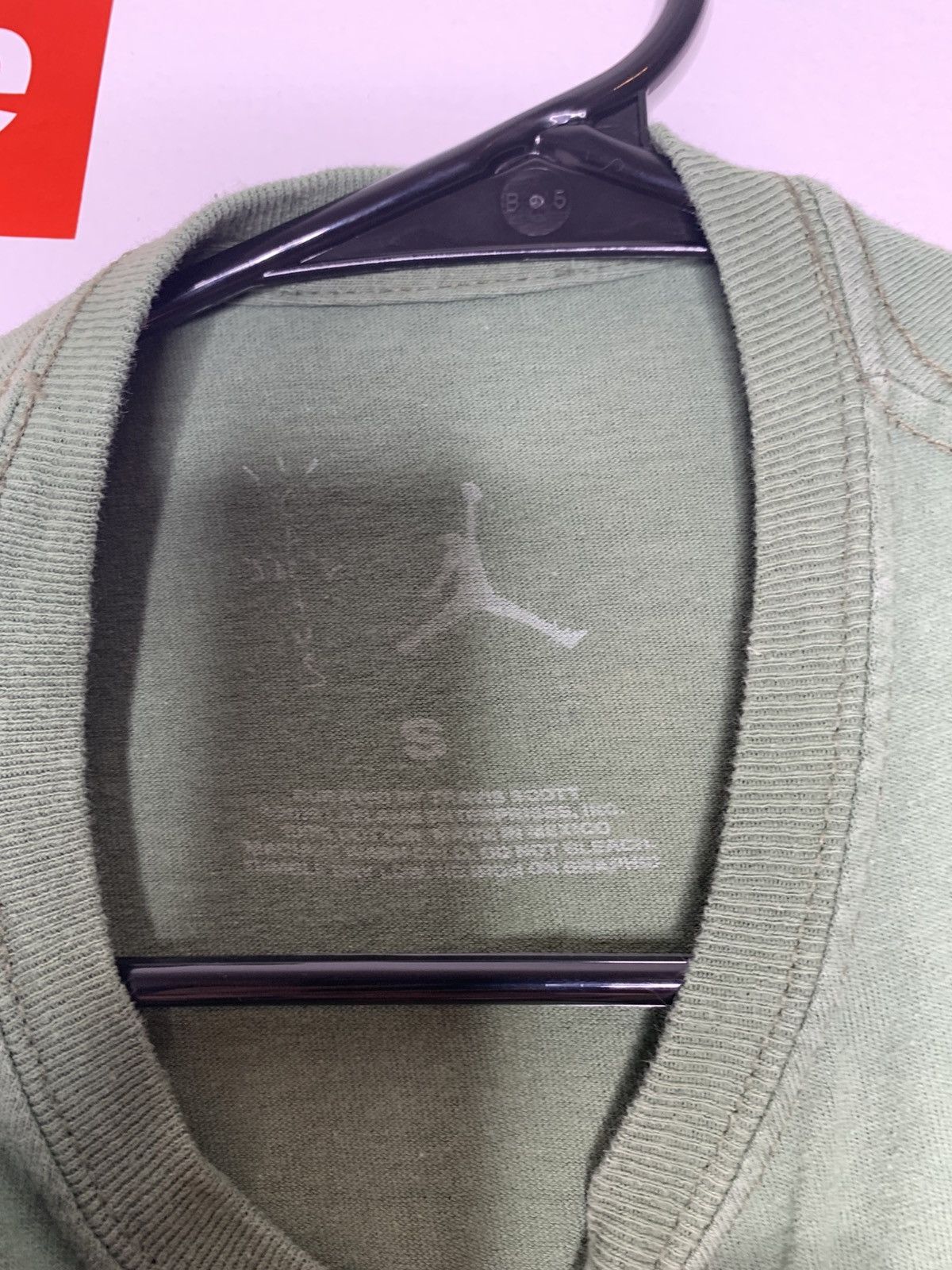 Jordan Brand × Nike × Travis Scott Travis Scott Jordan olive tee Size US S / EU 44-46 / 1 - 4 Thumbnail