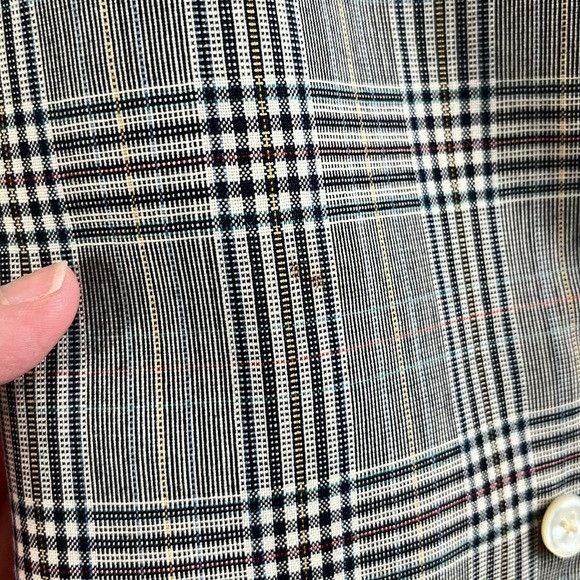 Maus & Hoffman Hickey Freeman x Maus Hoffman Wool Plaid Gridded Sportscoat Size 42R - 9 Thumbnail