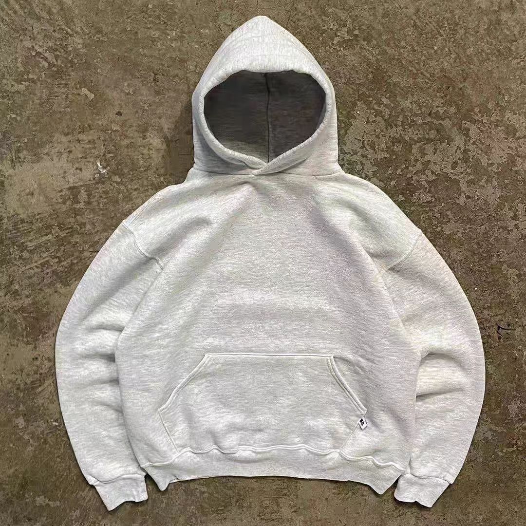 Japanese Brand × Vintage Loose Hemp Grey Hooded Sweatshirt Size US M / EU 48-50 / 2 - 1 Thumbnail