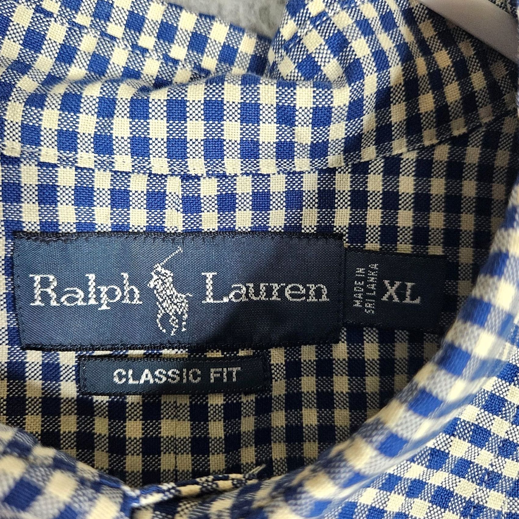 Ralph Lauren Ralph Lauren Classic Fit Button Up Plaid Cotton Shirt XL Multicolor Men Button-Down Long Sleeve Casual Size US XL / EU 56 / 4 - 6 Thumbnail