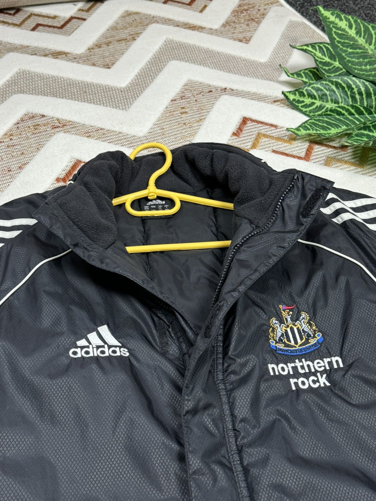 Adidas Insulated football jacket Adidas New Castle 2004 2005 Size US L / EU 52-54 / 3 - 10 Thumbnail