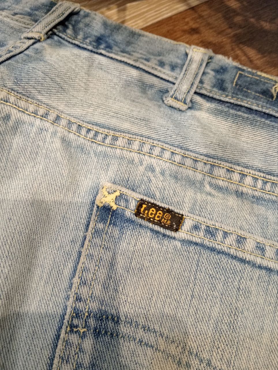 Lee RARE LEE RIDERS VINTAGE SANFORIZED FLARED JEANS - SIZE 34 Size US 34 / EU 50 - 13 Thumbnail