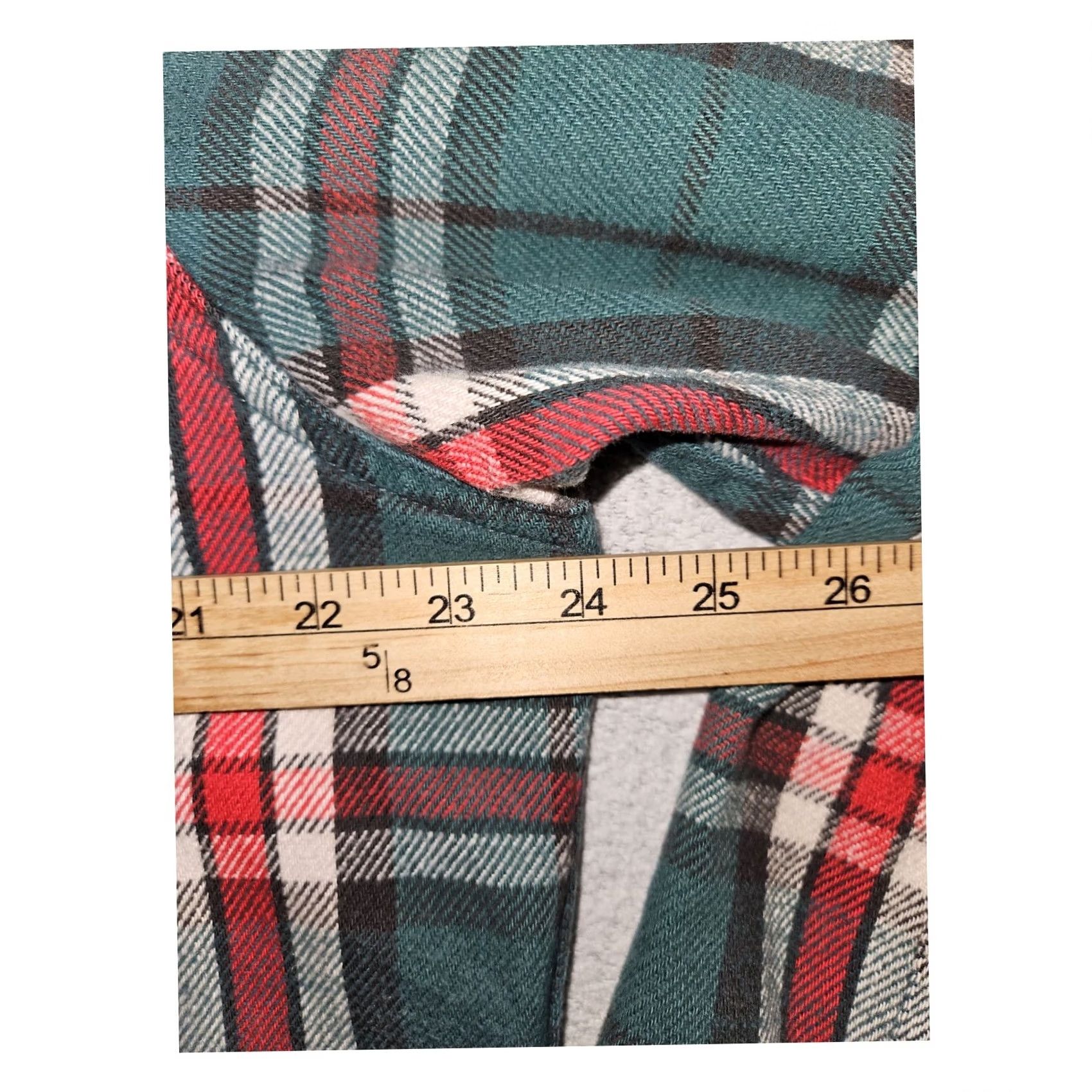 Vintage VINTAGE Fieldmaster Flannel Button Long Sleeve LT Men's Green Plaid 90s Outdoors Shirt Size US L / EU 52-54 / 3 - 3 Thumbnail