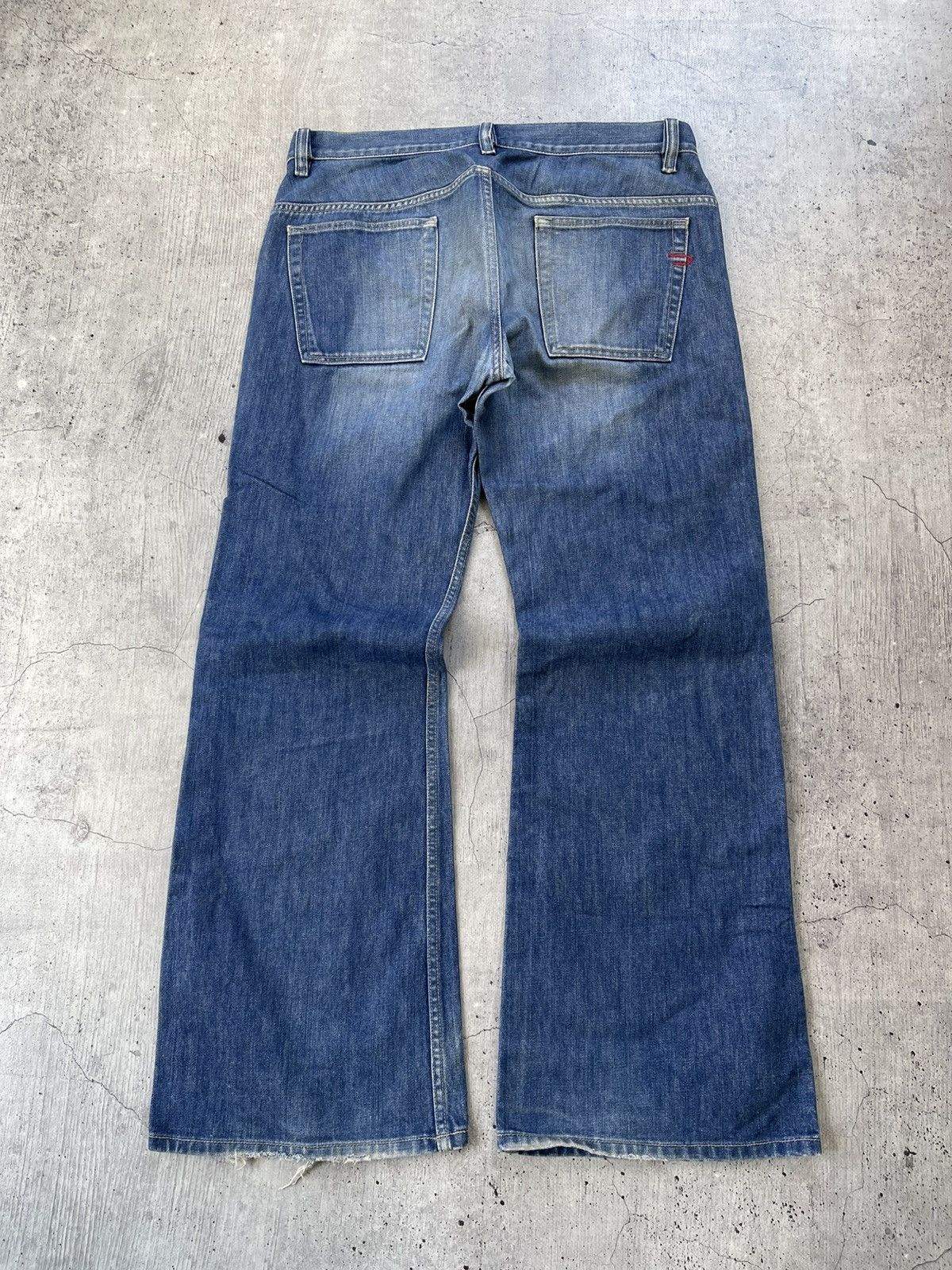 Hysteric Glamour CRAZY FLARED DIESEL JEANS If Six Was Nine japanese style Size US 34 / EU 50 - 2 Thumbnail
