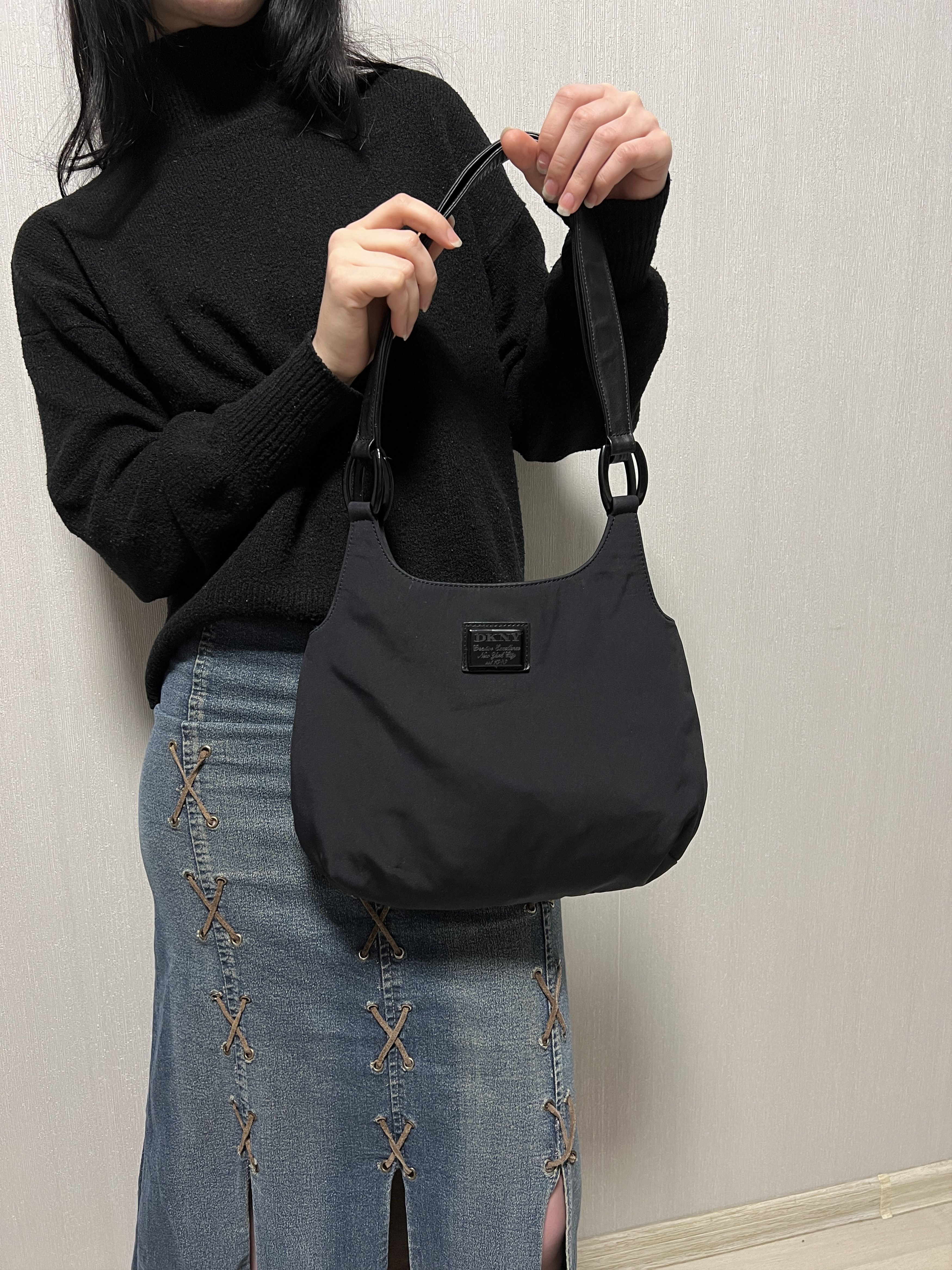 DKNY × Vintage DKNY Y2K Nylon shoulder bag Size ONE SIZE - 2 Thumbnail