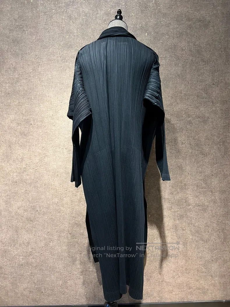 Issey Miyake Issey Miyake Long Pleated Trench Coat Size M / US 6-8 / IT 42-44 - 5 Thumbnail