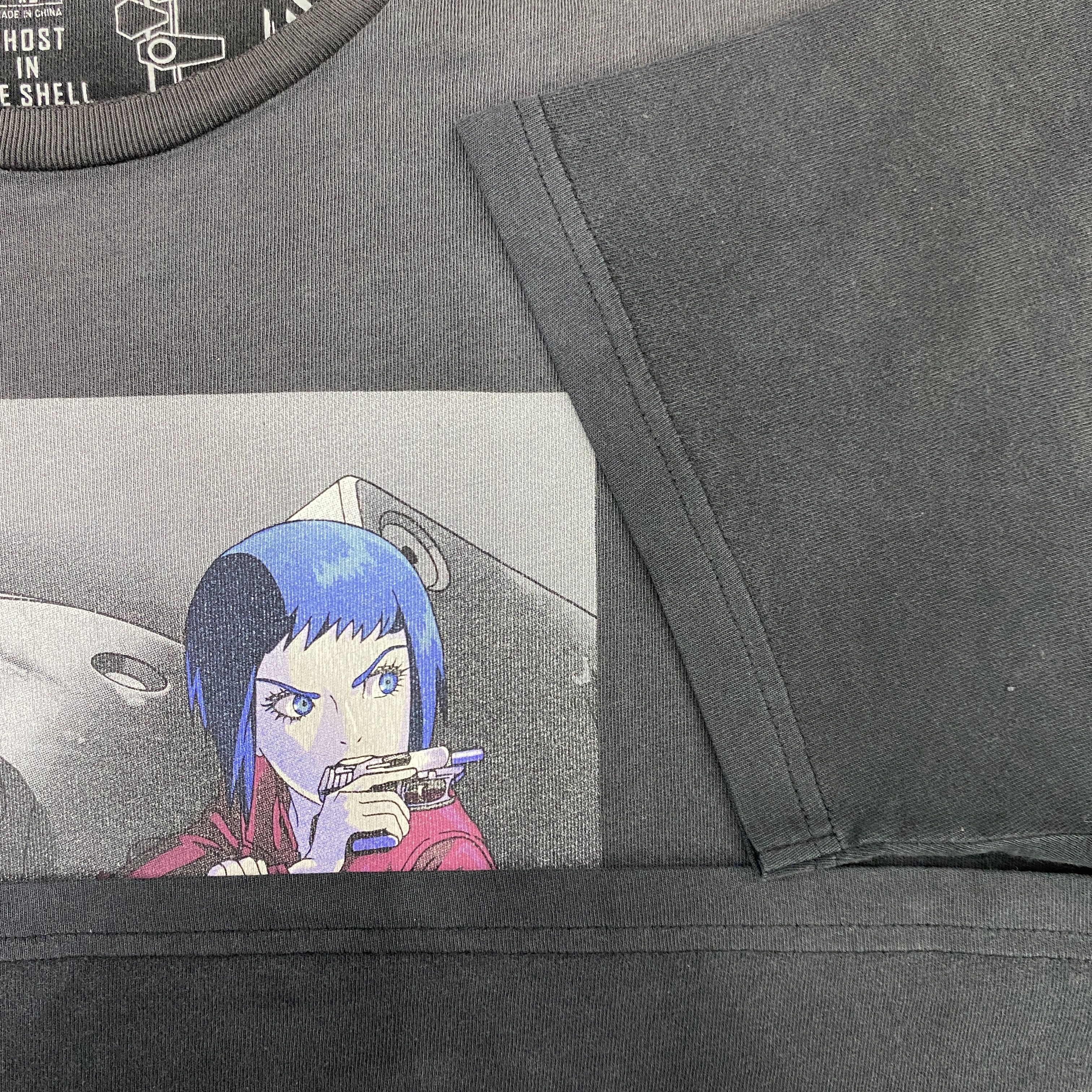 Anime Vintage Anime Ghost In The Shell Arise Sun Faded shirt- H071 Size US XL / EU 56 / 4 - 6 Thumbnail