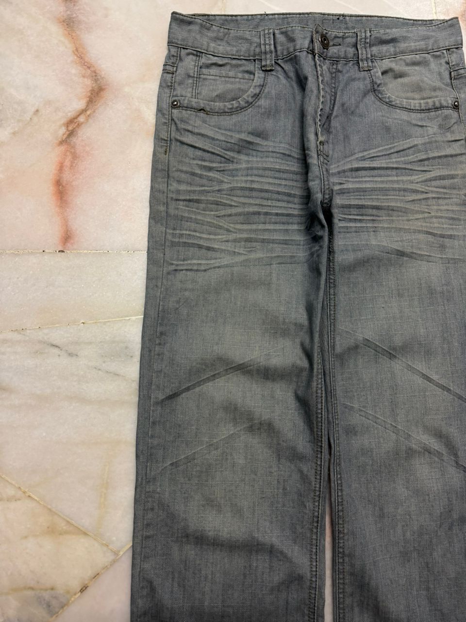 Other 💥Baggy💥Japanese Whisker Mudwash Wide Distressed Insane Jean Size US 30 / EU 46 - 4 Thumbnail