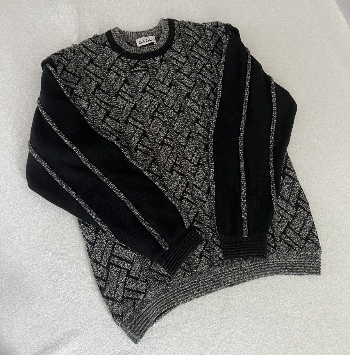 Carlo Colucci *RARE* Carlo Colucci knit sweater Size US L / EU 52-54 / 3 - 2 Thumbnail