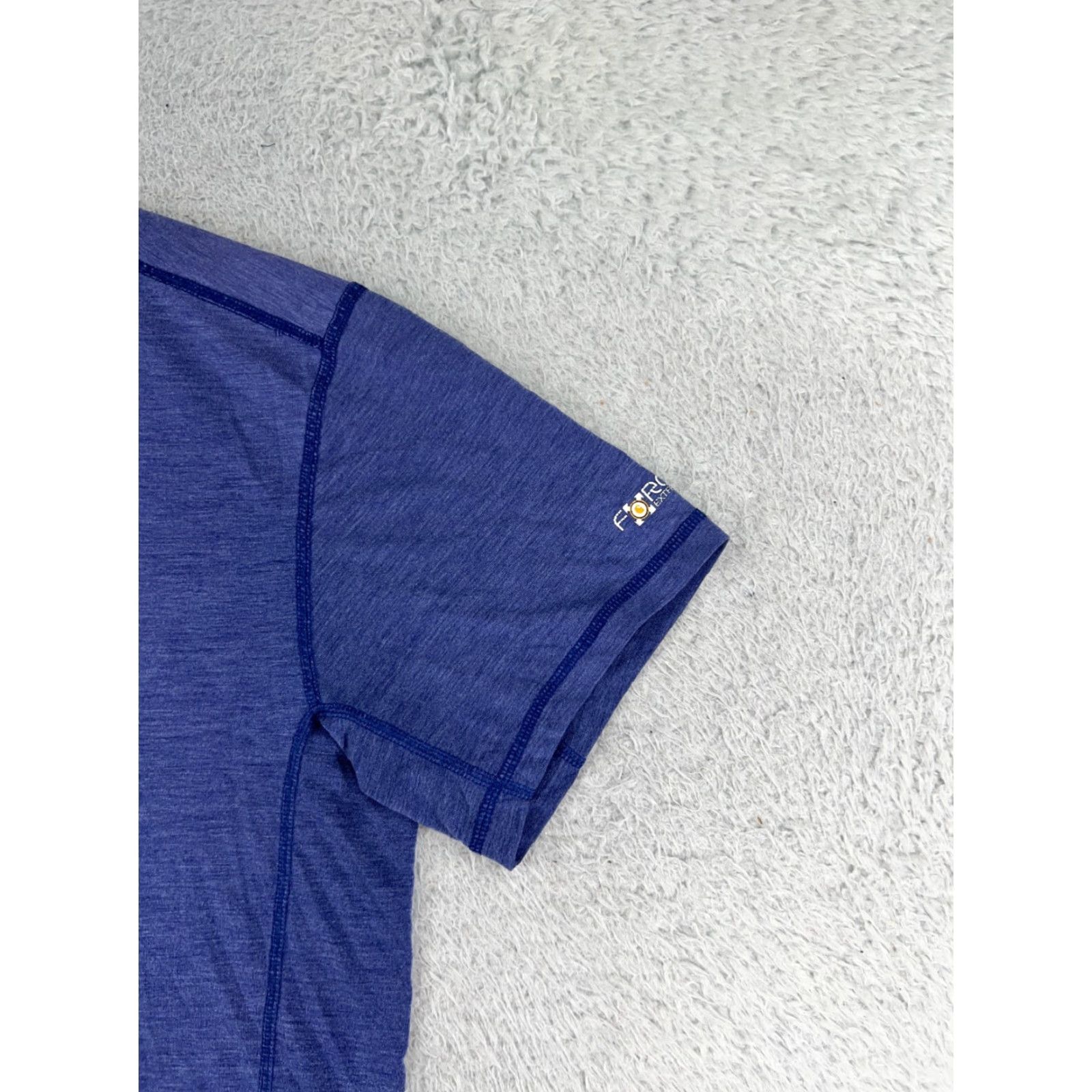 Carhartt VINTAGE Carhartt Shirt Men Medium Blue FORCE Polyester Blend Workwear Crew Short Sleeve Size US M / EU 48-50 / 2 - 6 Thumbnail