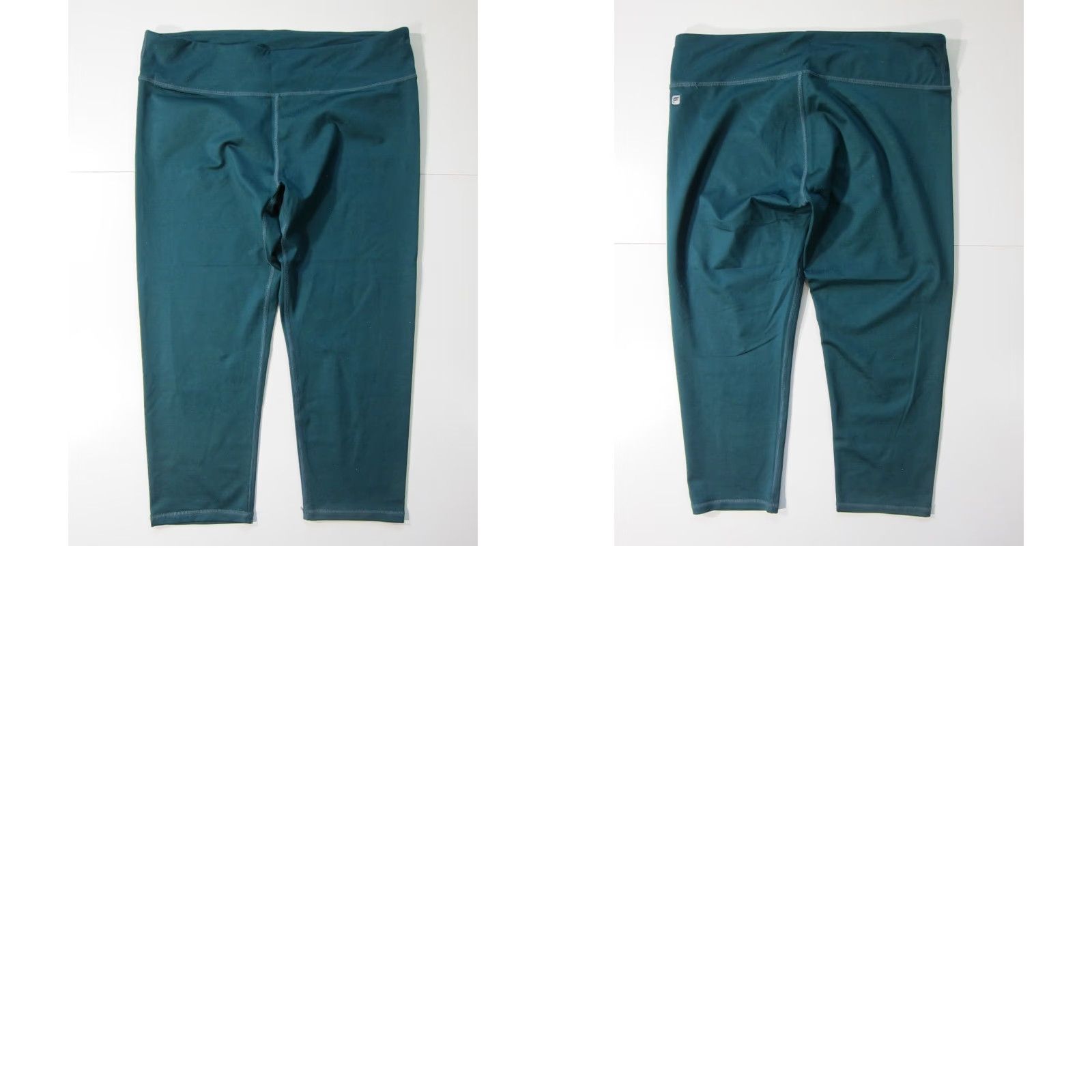 Fabletics Fabletics Green Stretch Yoga Run Gym Cropped Capri Legging Pant Women Large Size 36" / US 14 / IT 50 - 8 Thumbnail