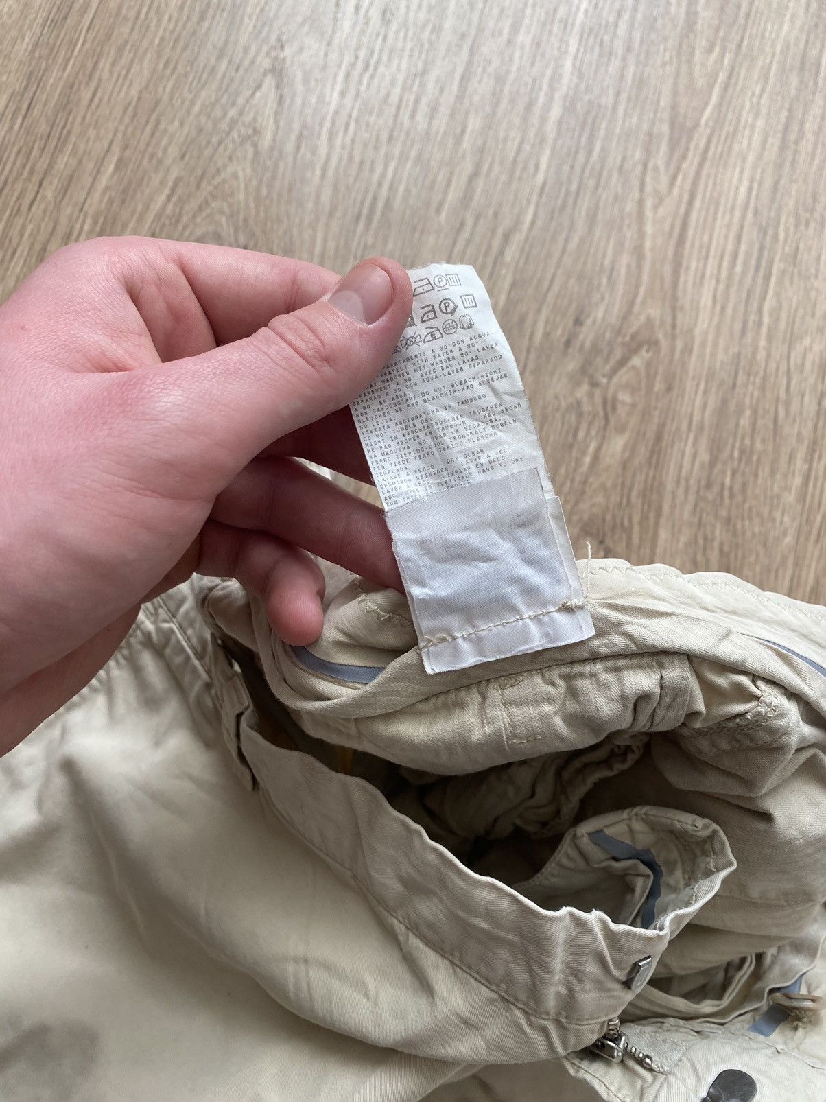 C.P. Company × Vintage Vintage C.P. Company by Massimo Osti baggy beige pants Size US 38 / EU 54 - 8 Thumbnail
