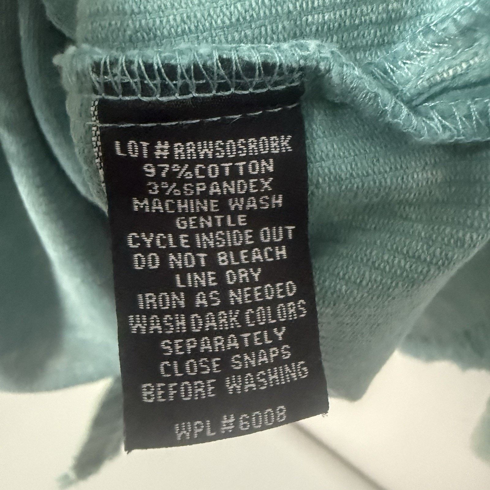 Other Rock & Roll Denim Corduroy Shacket Acid Wash Snap Western Size L / US 10 / IT 46 - 5 Thumbnail