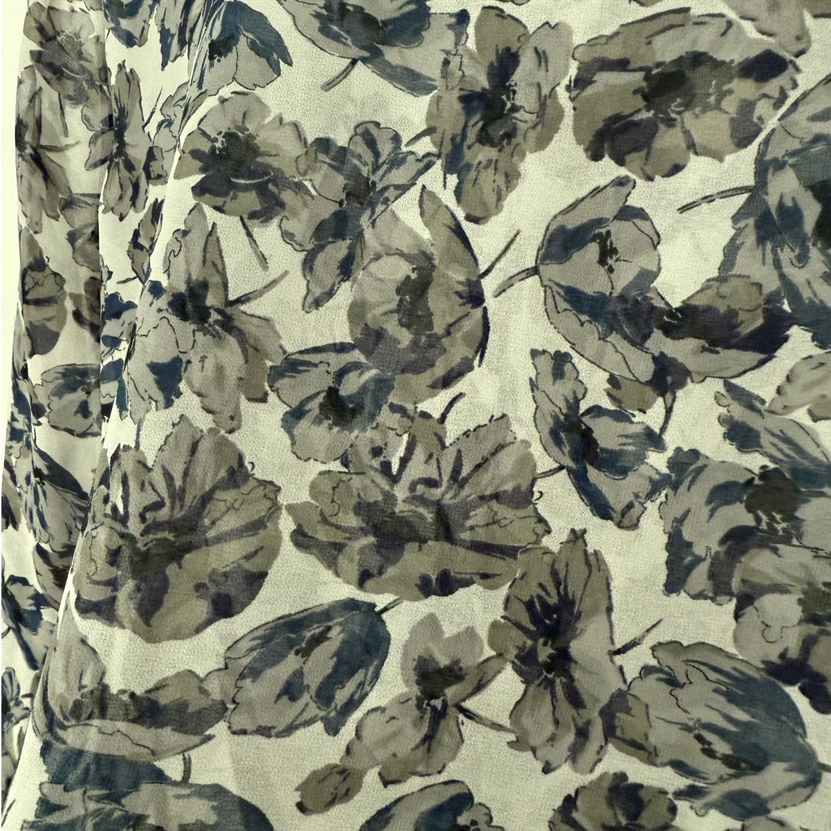 Calvin Klein Calvin Klein Floral Button-Down Tie Front Blouse Size S Size S / US 4 / IT 40 - 8 Thumbnail