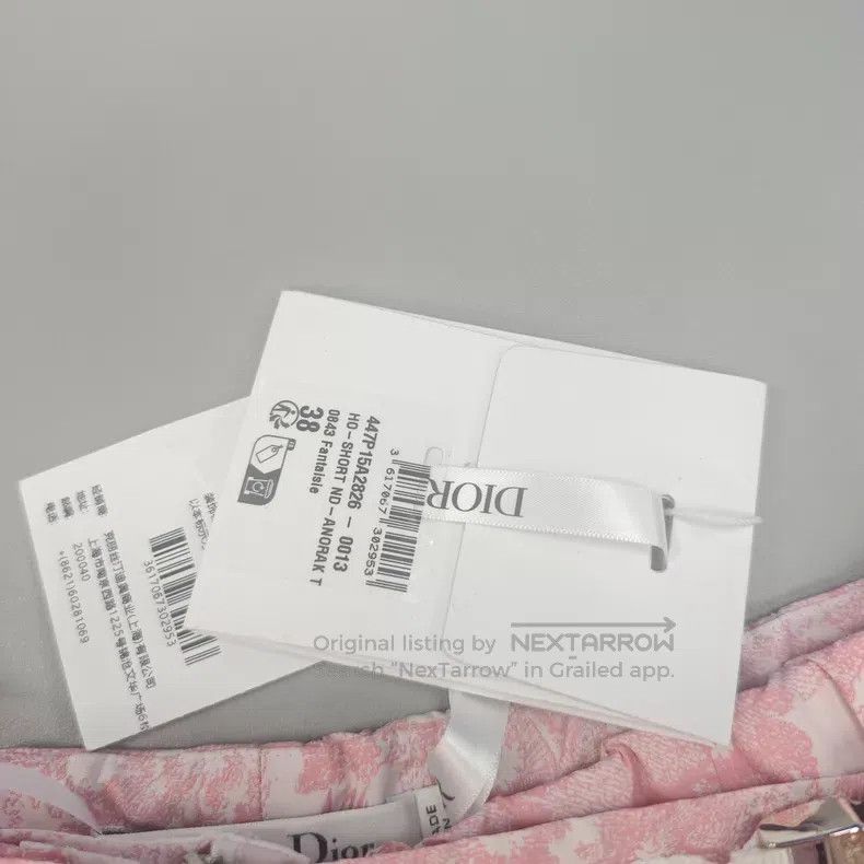 Dior Dior Pink jungle animal function style skirt pants Size 25" / US 0 / IT 36 - 9 Thumbnail